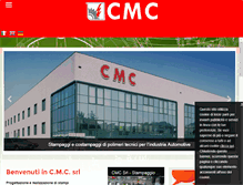 Tablet Screenshot of cmc-cavour.com